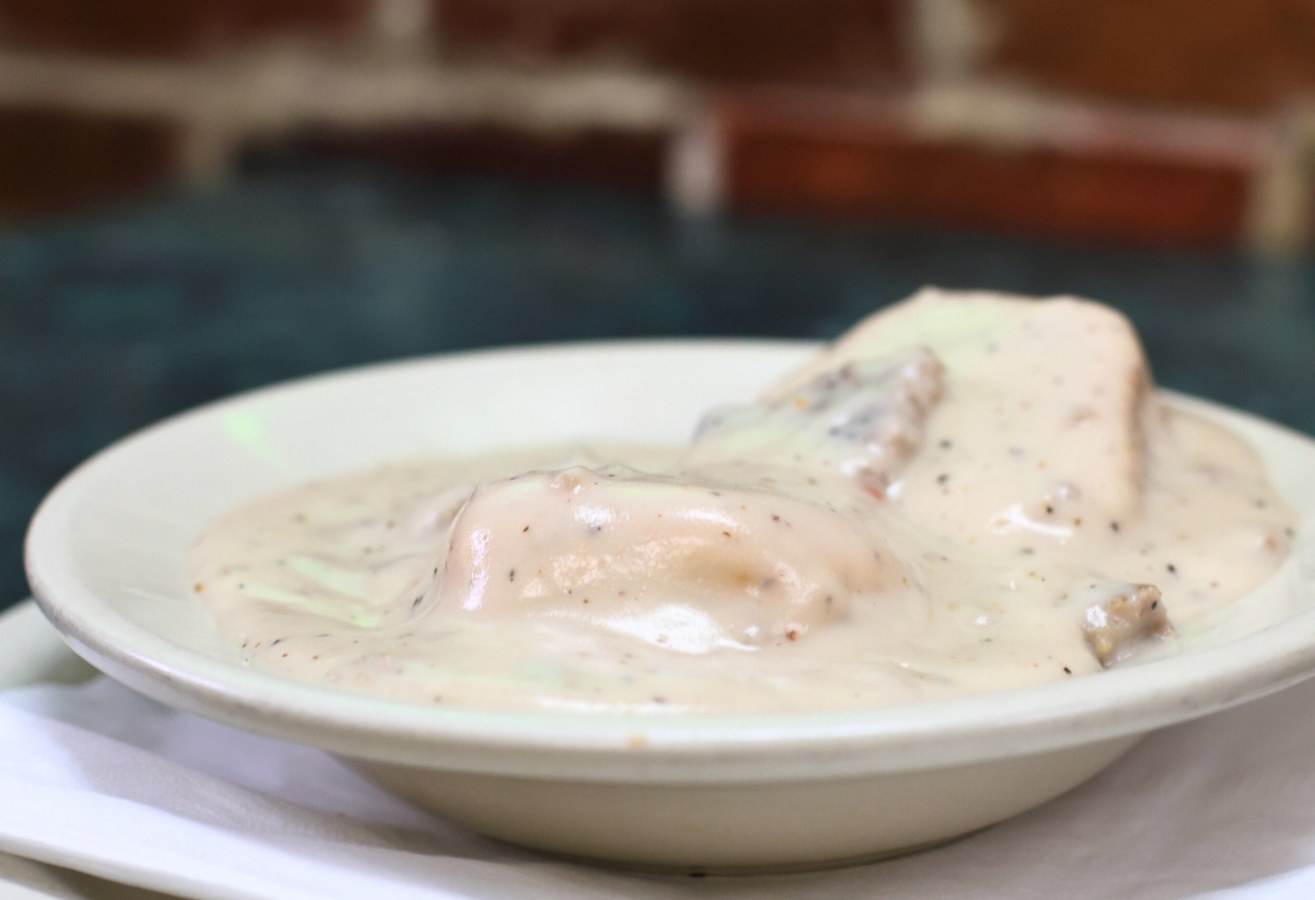 biscuits and gravy
